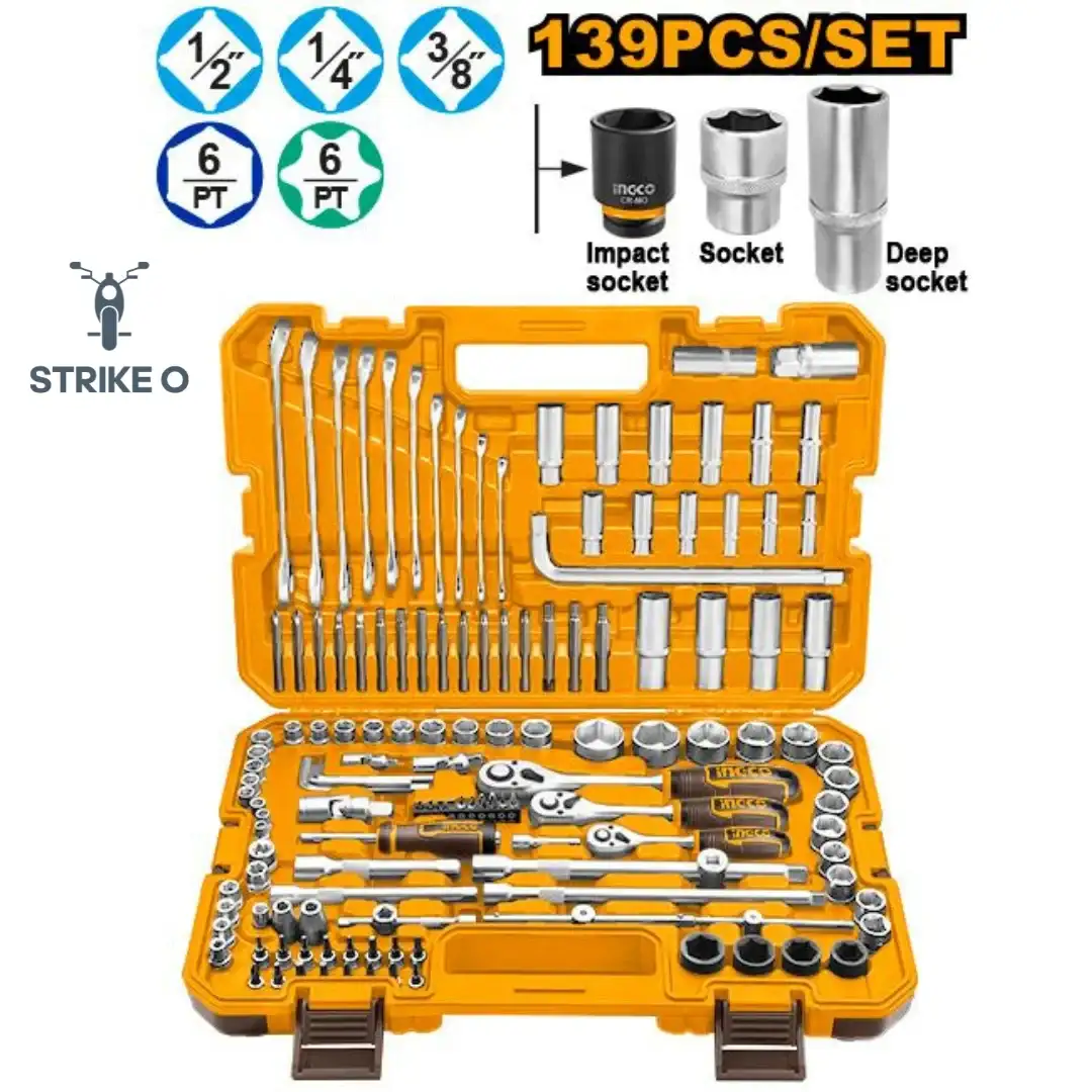 پیش فروش جعبه ابزار 139 عددی ابزار اینکو مدل HKTHP21391 | با قیمت ویژه 3.198.000 تومان