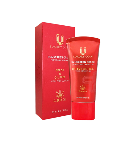 کرم ضد آفتاب spf ۵۰ لاکچری کوین