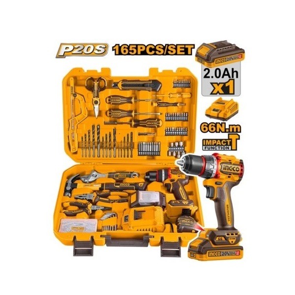 فروش ویژه جعبه ابزار 165 عددی ابزار اینکو مدل HKTHP21651 | با قیمت ویژه 6.580.000 تومان